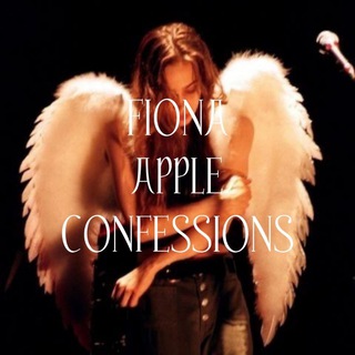 Telegram profile photo for fiona apple confessions