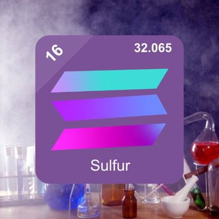Telegram profile photo for Sulfur $SOLFUR - Announcemt