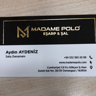 Telegram profile photo for Madame polo Aydeniz