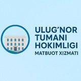 Telegram profile photo for Ulug'nor tuman hokimligi matbuot xizmati