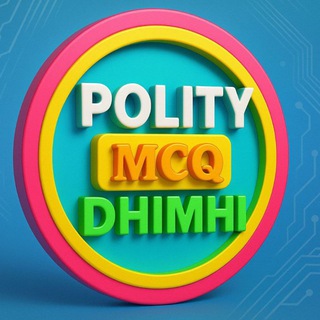 Telegram profile photo for 🇮🇳 POLITY IMP QUESTIONS RAJ& INDIA
