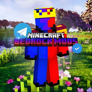 Telegram profile photo for BEDROCK MODS-Аддоны на майнкрафт бедрок