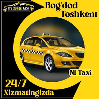 Telegram profile photo for BOGʻDOD TOSHKENT TAXI N/1 24/7 🚕