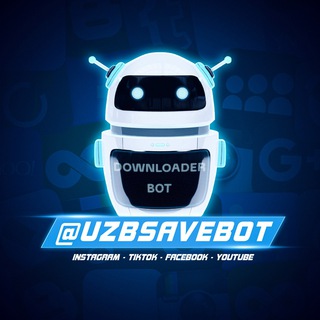 Telegram profile photo for Uzbsavebot Instagram Tiktok Facebook Downloader