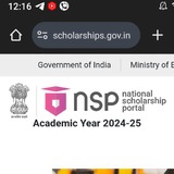 Telegram profile photo for NSP SCHOLARSHIP Portal 2026-27