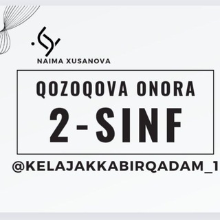 Telegram profile photo for 2-sinf ustozlari uchun
