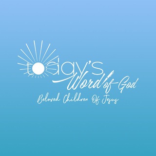 Telegram profile photo for Today's Word of God