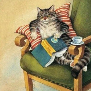 Telegram profile photo for Записки книжной Кошки
