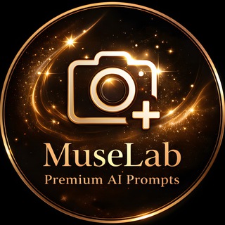 Telegram profile photo for MuseLab • AI Art Gallery