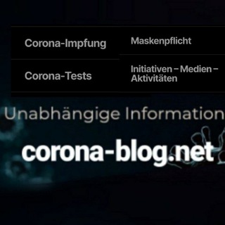 Telegram profile photo for Corona Blog