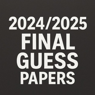 Telegram profile photo for AP 25/24 FINAL/GUESS PAPERS