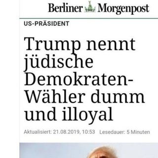 Telegram profile photo for Trump ist Zionist