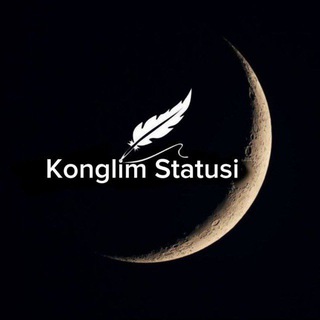 Telegram profile photo for Konglim Statusi 🌱