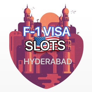 Telegram profile photo for 🇺🇸 F1 VISA SLOTS HYDERABAD
