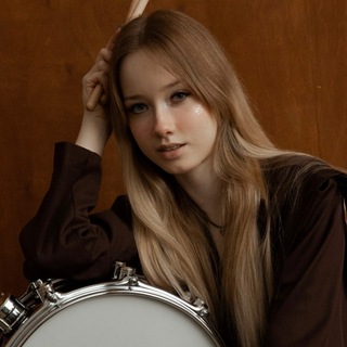 Telegram profile photo for arina drums ⋆˙⟡