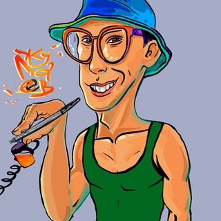 Telegram profile photo for Роспись стен, граффити, аэрография Дмитрий художник Жумаев