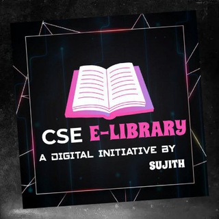 Telegram profile photo for π₯ππCSE E-LIBRARY