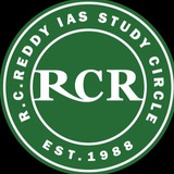Telegram profile photo for R C Reddy IAS Study Circle (Old channel)