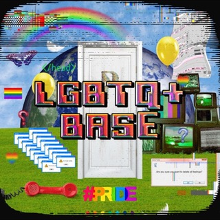 Telegram profile photo for LGBTQ+ BASE