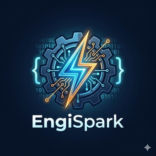 Telegram profile photo for 'EngiSpark | The Engineering Hub' ❤️🔥