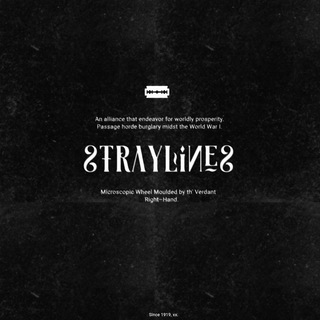 Telegram profile photo for STRAY LINES (Hiatus).