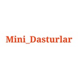 Telegram profile photo for Mini Dasturlar