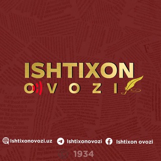 Telegram profile photo for "ISHTIXON OVOZI"