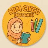 Telegram profile photo for BBM CIKGU (NATRAH)