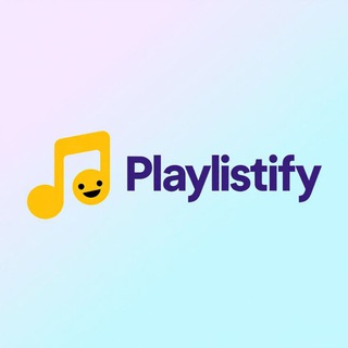 Telegram profile photo for Playlistify!