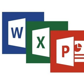 Telegram profile photo for Microsoft Office Dasturlarida Ishlash!