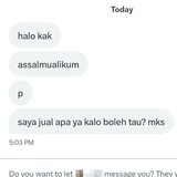 Telegram profile photo for maap kaya ga niat jualan👋