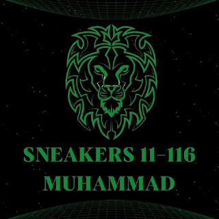 Telegram profile photo for SNEAKERS 11-116/12-115 MUHAMMAD