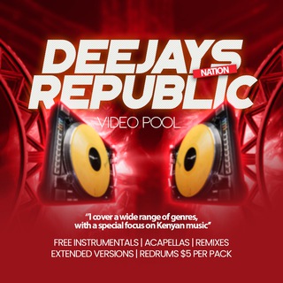 Telegram profile photo for DJS REPUBLIC NATION VIDEO POOL