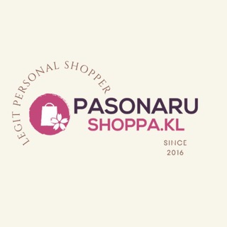 Telegram group profile photo for Pasonarushoppa.KL