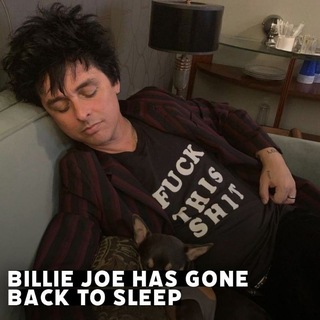 Telegram profile photo for Memes that put Billie Joe back to bed on september 1st