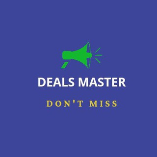 Telegram profile photo for DEALS MASTER