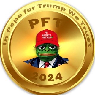 Telegram group profile photo for PepeForTrump OFFICIAL Community
