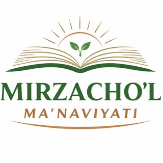 Telegram profile photo for Mirzacho‘l_ma'naviyati