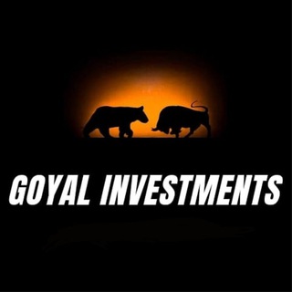 Telegram profile photo for GOYAL INVESTMENT (GI)📈📉