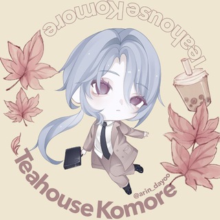 Telegram profile photo for Teahouse Komore 🐋 Геншин арты, эдиты, парные авы