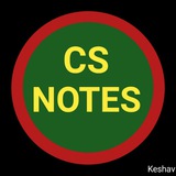 Telegram profile photo for CS Notes & Updates