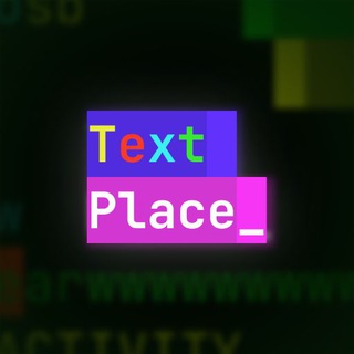 Telegram profile photo for TextPlace