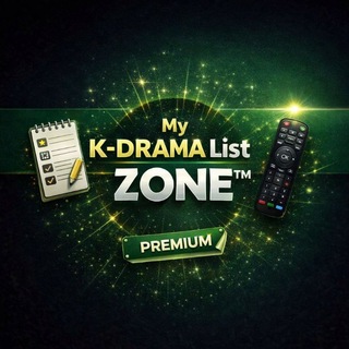 Telegram profile photo for ༆ My KDrama List Zone™༆
