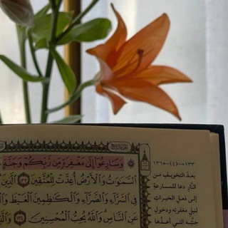 Telegram profile photo for طُمَأْنِينَةُ بَسْمَلَة🌱
