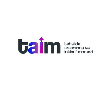 Telegram profile photo for TAİM - Təhsildə Araşdırma və İnkişaf Mərkəzi