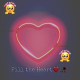 Telegram profile photo for ` fill the heart `❤️