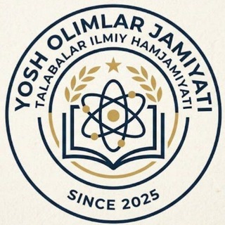 Telegram profile photo for Yosh olimlar jamiyati