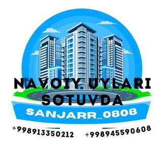 Telegram profile photo for NAVOIY IJARA OLDI SOTDI UYLAR