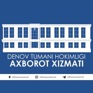 Telegram profile photo for Denov tumani hokimligi Axborot xizmati