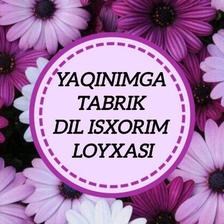 Telegram profile photo for 😍YAQINIMGA TABRIK DIL ISXORIM 😍